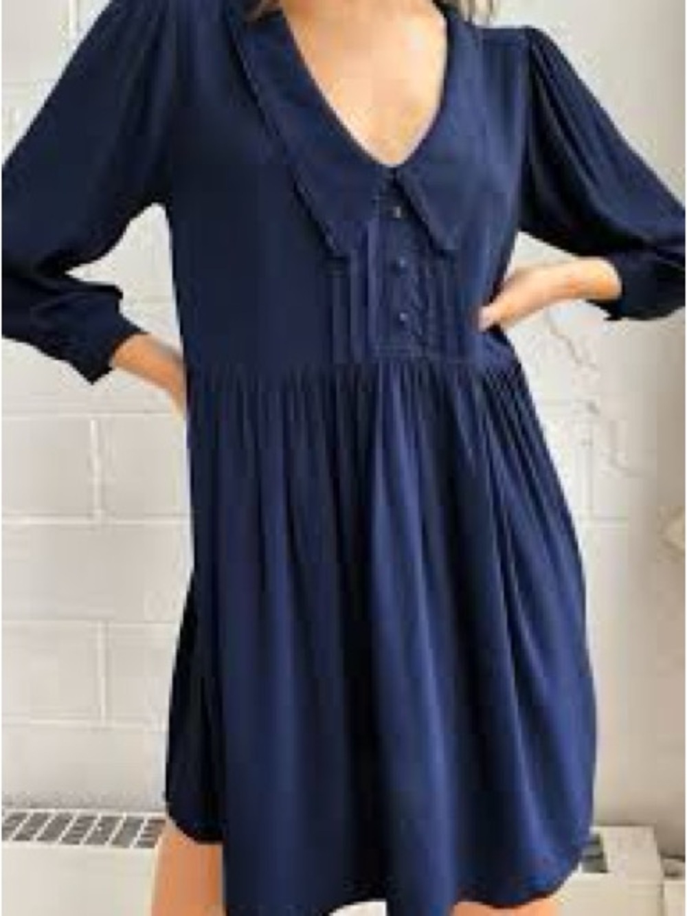 Aritzia Sunday Best Loretta Babydoll Mini Dress Size XS